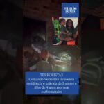 Comando Vermelho incendeia residência e grávida de 3 meses e filho de 4 anos morrem carbonizados !
