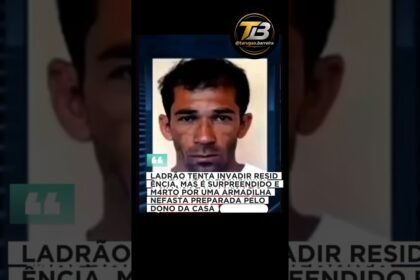 ASSALTANTE MORRE AO CAIR EM ARMADILHA AO TENTAR INVADIR RESIDÊNCIA PARA ROUBAR! ASSALTANTE MORRE AO CAIR EM ARMADILHA AO TENTAR INVADIR RESIDÊNCIA PARA ROUBAR!