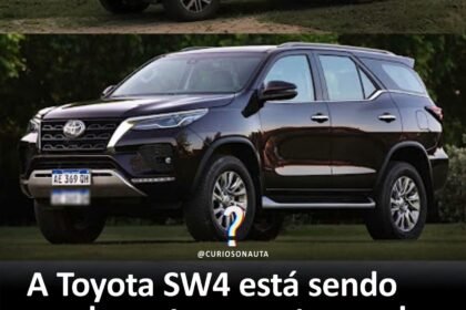 A Toyota SW4 está sendo usada no transporte escolar em áreas de difícil acesso no Rio Grande do Sul.