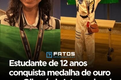 Estudante de 12 anos conquista medalha de ouro em Olimpíada Internacional de Matemática e coloca o Brasil no topo do mundo Estudante de 12 anos conquista medalha de ouro em Olimpíada Internacional de Matemática e coloca o Brasil no topo do mundo
