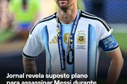 Jornal revela suposto plano para assassinar Messi durante a Copa do Mundo Jornal revela suposto plano para assassinar Messi durante a Copa do Mundo
