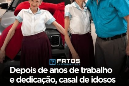 Depois de anos de trabalho e dedicação, casal de idosos finalmente realiza o grande sonho de comprar o primeiro carro O km da vida Depois de anos de trabalho e dedicação, casal de idosos finalmente realiza o grande sonho de comprar o primeiro carro O km da vida