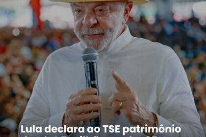 Lula declara ao TSE patrimônio de R$ 4,7 milhões, valor 35% menor do que em 2022