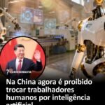 Na China agora é proibido trocar trabalhadores humanos por inteligência artificial Na China agora é proibido trocar trabalhadores humanos por inteligência artificial
