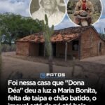 Foi nessa casa que “Dona Déa” deu a luz a Maria Bonita, feita de taipa e chão batido, o imovel está de pé até hoje Foi nessa casa que “Dona Déa” deu a luz a Maria Bonita, feita de taipa e chão batido, o imovel está de pé até hoje