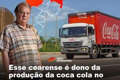 Esse cearense é dono da produção da coca cola no Norte e Nordeste, ele se tornou um dos empresários mais influentes do Nordeste