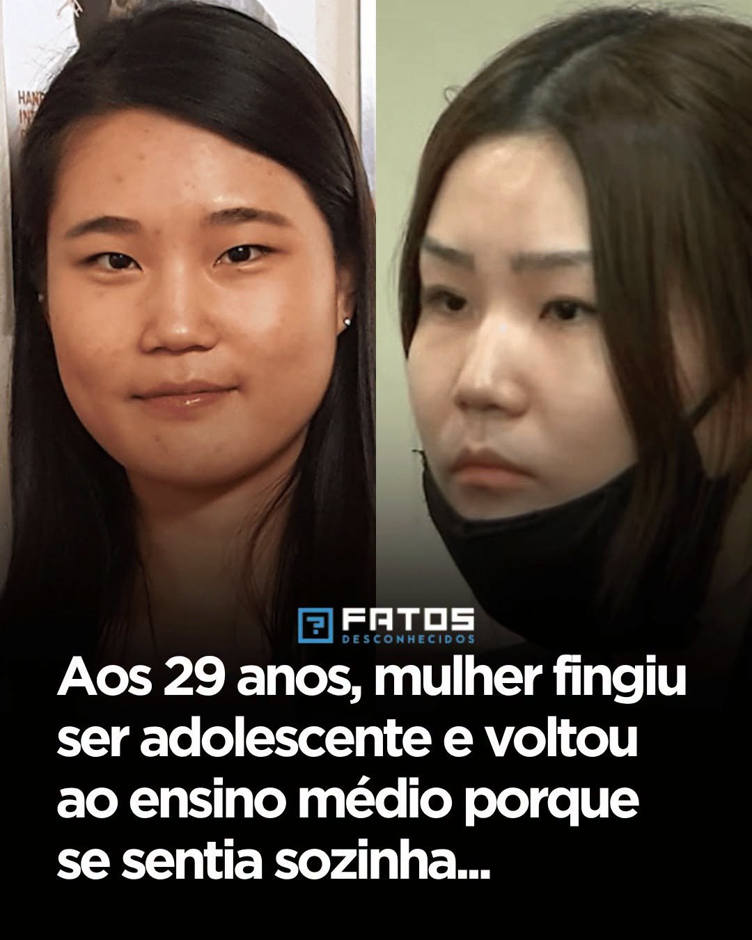 Aos 29 anos, mulher fingiu ser adolescente e voltou ao ensino médio porque se sentia sozinha…