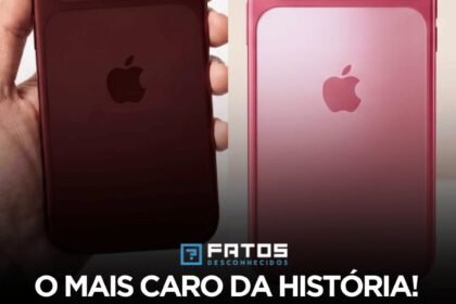 O MAIS CARO DA HISTÓRIA! O iPhone 18 Pro Max chegará no próximo mês ao Brasil custando até R$ 22 mil…