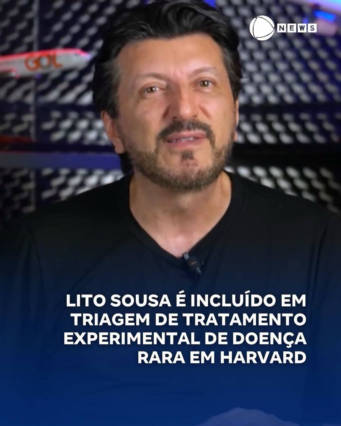 LITO SOUSA É INCLUÍDO EM TRIAGEM DE TRATAMENTO EXPERIMENTAL DE DOENÇA RARA EM HARVARD