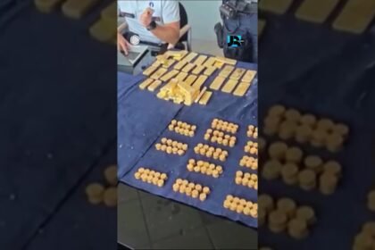 Pedreiros encontram R$ 50 milhões em barras de ouro escondidos em paredes de casa na Bélgica