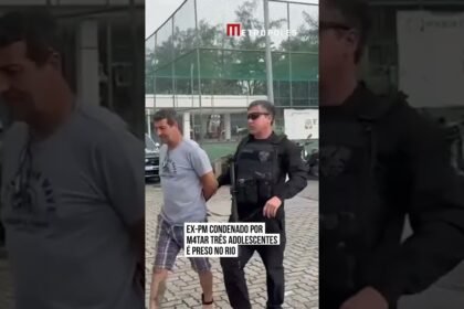 EX-PM CONDENADO POR M4TAR TRÊS ADOLESCENTES É PRESO NO RIO