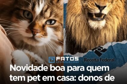 Novidade boa para quem tem pet em casa: donos de animais de estimação poderão ter direito a pagar menos Imposto de Renda