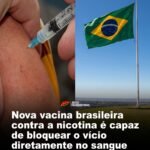 Nova vacina brasileira contra a nicotina é capaz de bloquear o vício diretamente no sangue
